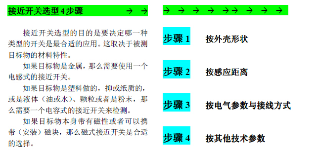 P+F/倍加福接近開(kāi)關(guān)如何選型?