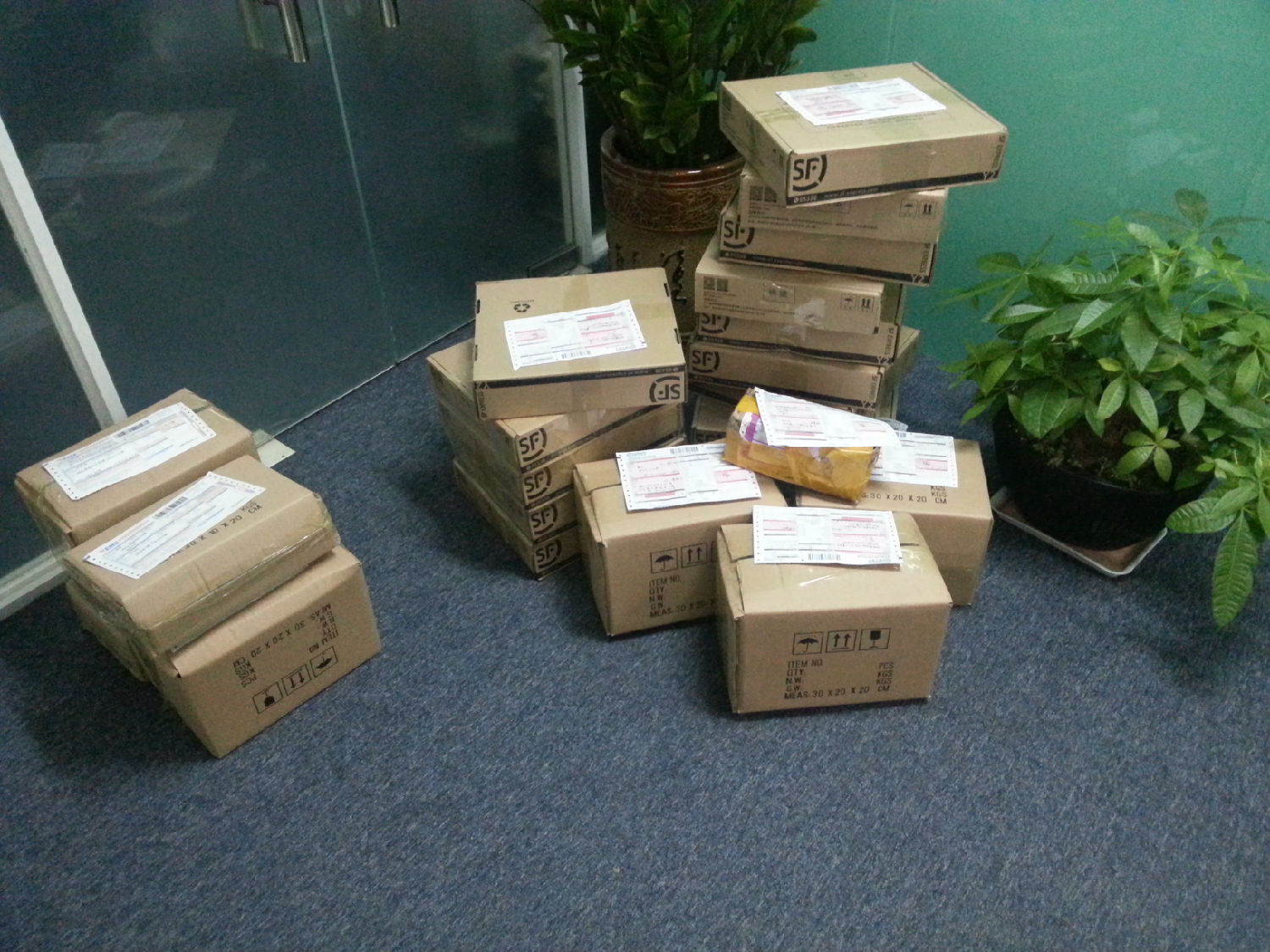 9.3后博揚(yáng)智能的客戶熱情不減，訂單不斷！