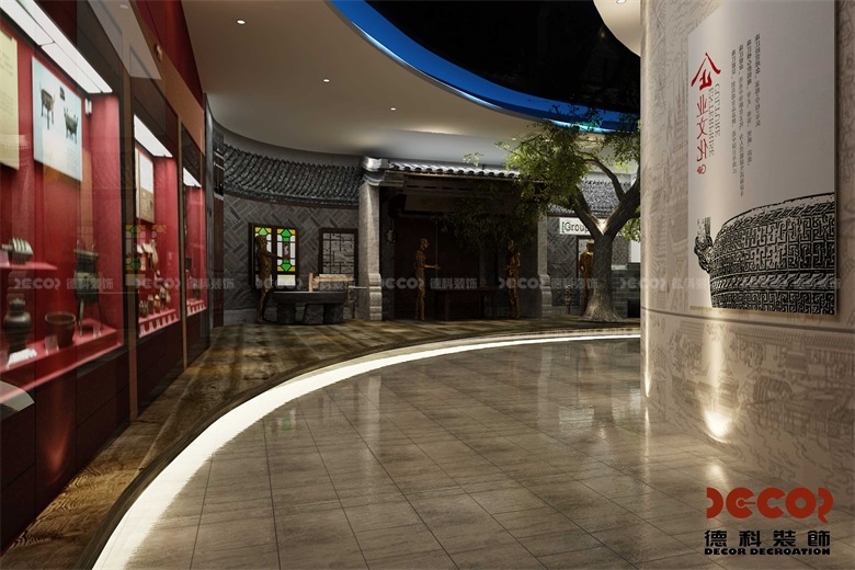 在企業(yè)展廳裝修中，如何利用色彩來(lái)傳達(dá)企業(yè)形象和品牌