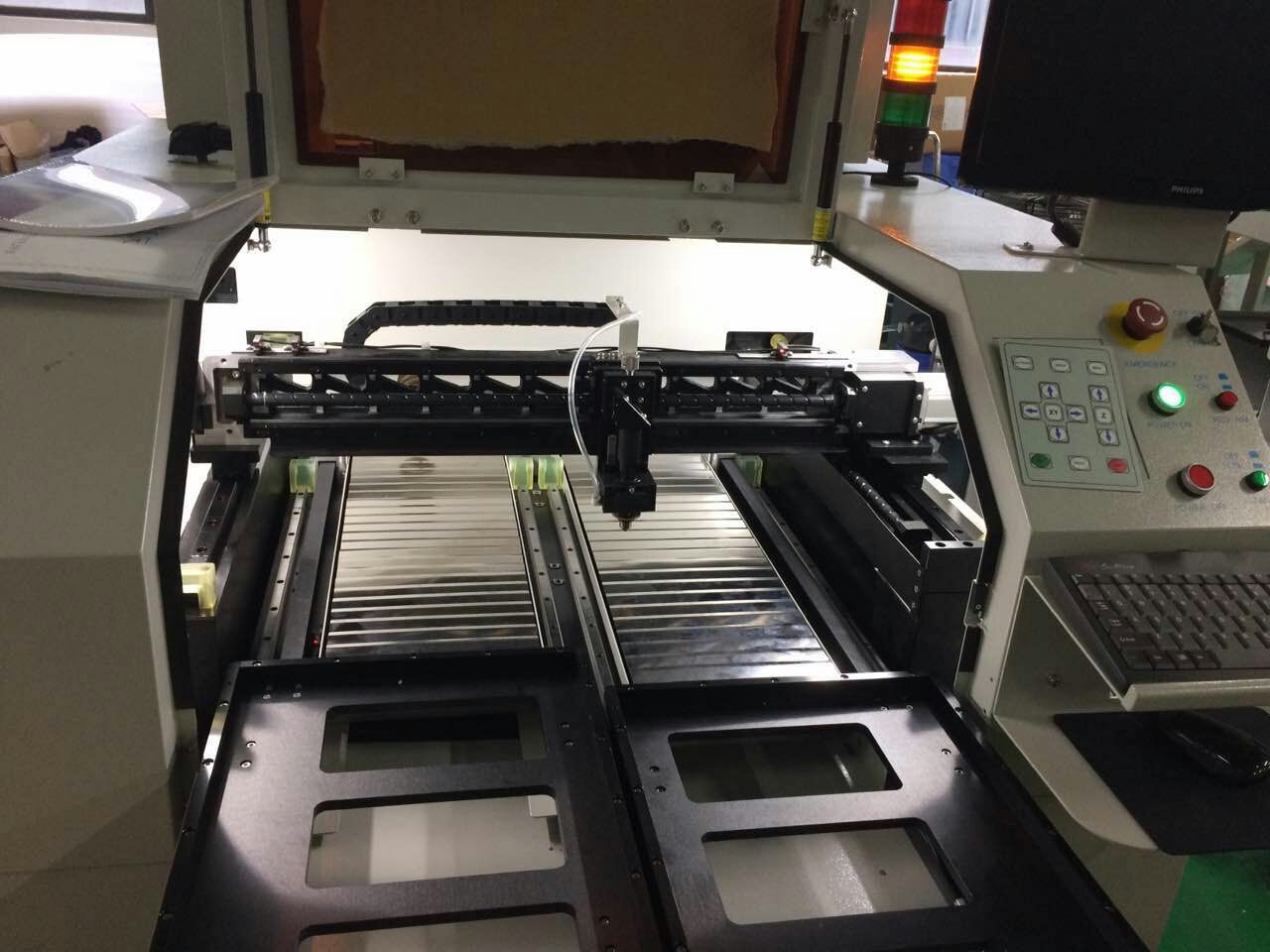 博揚直線電機在大族小功率激光切割機上的應用 博揚直線電機在大族小功率激光切割機上的應用