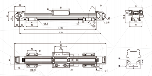 工業(yè)直線電機(jī)控制系統(tǒng),直線電機(jī)模組重要的結(jié)構(gòu)由什么部件組成?