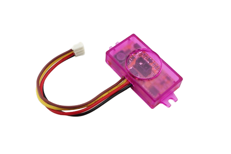 紅外線感應傳感器接收紅外信號變化，判斷物體的存在和運動狀態